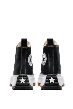Run Star Hike Canvas Platform Unisex Sneaker - 166800C Siyah - Thumbnail