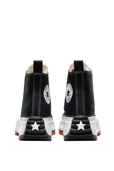 Run Star Hike Canvas Platform Unisex Sneaker - 166800C Siyah