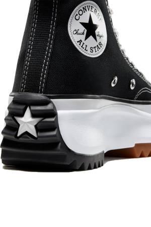 Run Star Hike Canvas Platform Unisex Sneaker - 166800C Siyah - Thumbnail