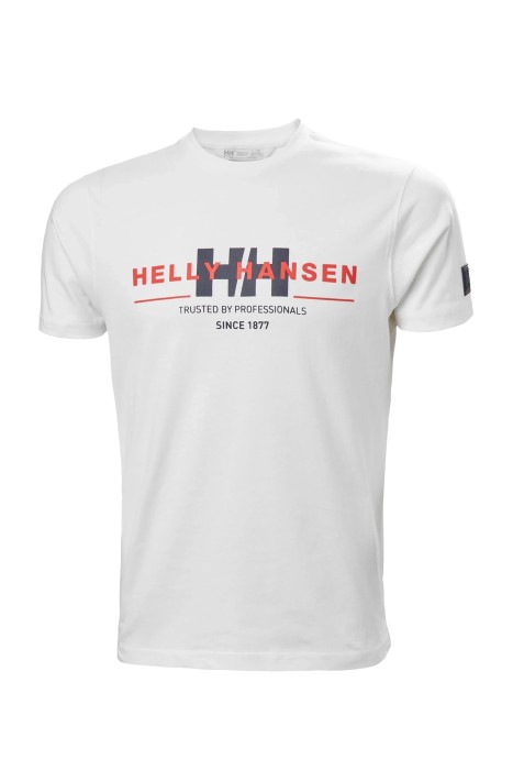 Helly Hansen - Rwb Graphic Erkek T-Shirt - 53763 Beyaz