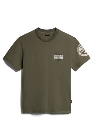 S-Amundsen Erkek T-Shirt - NP0A4H6B Koyu Yeşil - Thumbnail