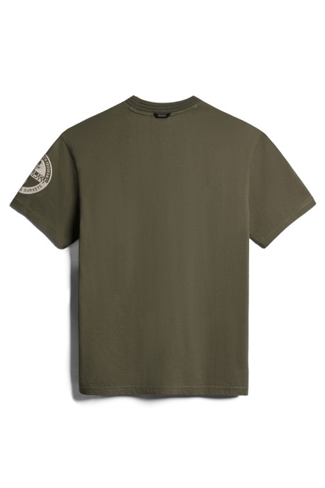 S-Amundsen Erkek T-Shirt - NP0A4H6B Koyu Yeşil
