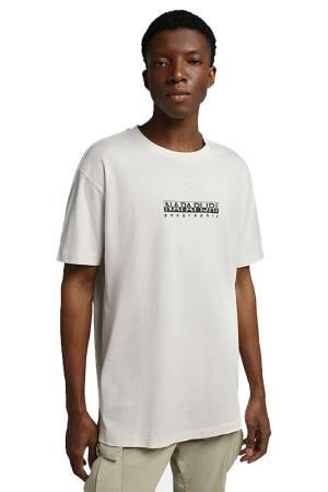 S-Box Ss 3 Erkek T-Shirt - NP0A4GDR Beyaz - Thumbnail