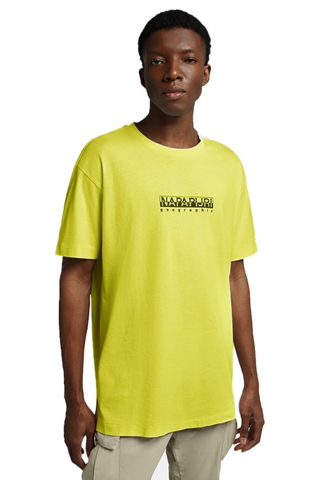 Napapijri - S-Box Ss 3 Erkek T-Shirt - NP0A4GDR Sarı