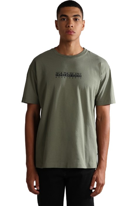 Napapijri - S-Box Ss 3 Erkek T-Shirt - NP0A4GDR Yeşil