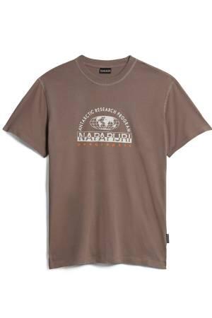 S-Macas Ss Erkek T-Shirt - NP0A4H2H Acı Kahve - 5
