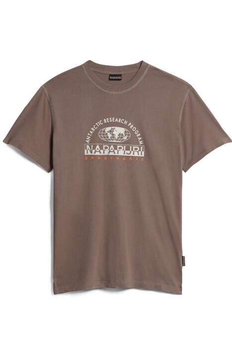 S-Macas Ss Erkek T-Shirt - NP0A4H2H Acı Kahve - 5