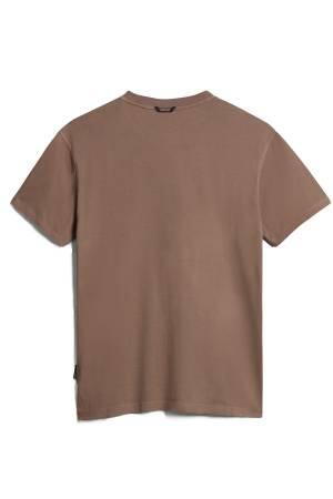 S-Macas Ss Erkek T-Shirt - NP0A4H2H Acı Kahve - 6