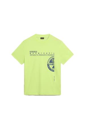 S-Manta Ss 1 Erkek T-Shirt - NP0A4HQH Yellow Sunny - Thumbnail