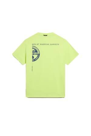 S-Manta Ss 1 Erkek T-Shirt - NP0A4HQH Yellow Sunny - Thumbnail