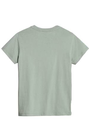 S-Morgex W Ss Kadın T-Shirt - NP0A4GYX Mint Yeşili - Thumbnail
