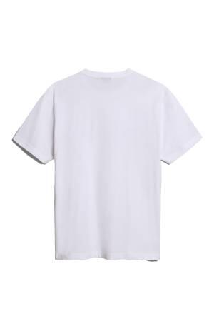 S-Pajas Ss Erkek T-Shirt - NP0A4H27 Beyaz - Thumbnail