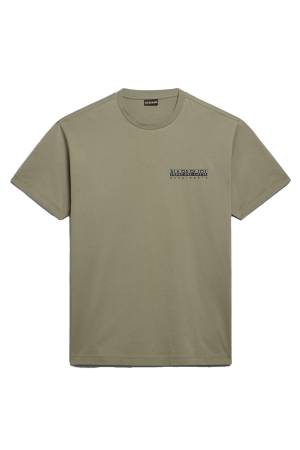 S-Tahi Erkek T-Shirt - NP0A4HQA Koyu Yeşil - Thumbnail