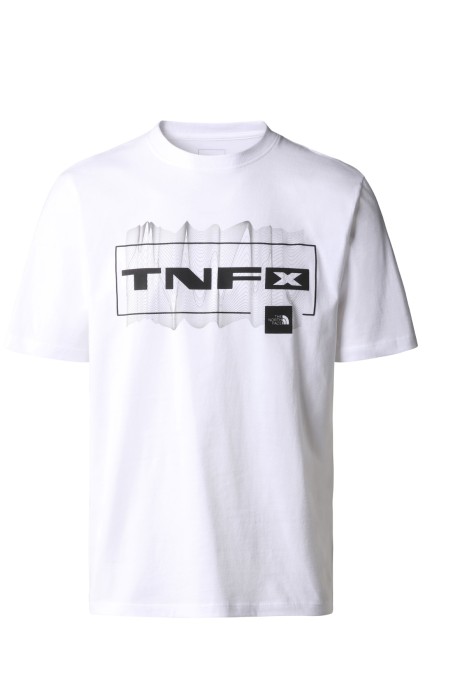 The North Face - S/S Coordinates Tee Erkek T-Shirt - NF0A7UOH Beyaz/Siyah