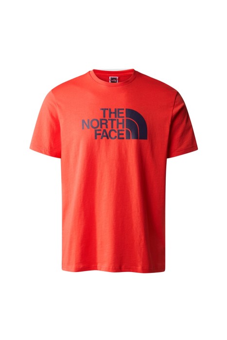 The North Face - S/S Easy Tee Erkek T-Shirt - NF0A2TX3 Kırmızı