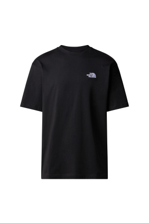 S/S Essential Oversize Tee Erkek T-Shirt - NF0A87NR Siyah - The North Face