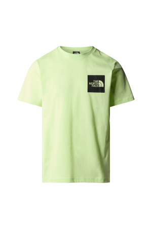 S/S Fine Tee Erkek T-Shirt - NF0A87ND Canlı Yeşil - The North Face