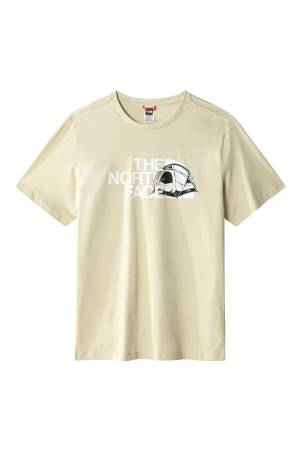 S/S Graphic Half Dome Tee Erkek T-Shirt - NF0A7R3A Gri - The North Face