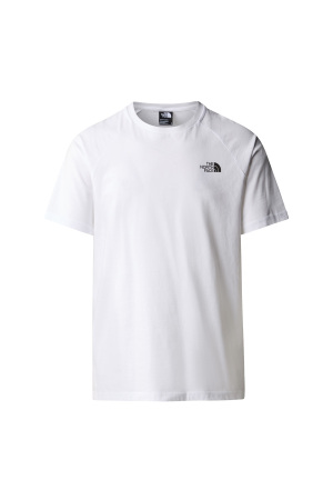 S/S North Faces Tee Erkek T-Shirt - NF0A87NU Beyaz - The North Face