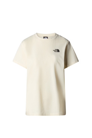 S/S Redbox Relaxed Tee Kadın T-Shirt - NF0A87NK Krem - The North Face