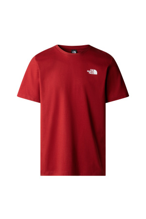 S/S Redbox Tee Erkek T-Shirt - NF0A87NP Kırmızı - The North Face