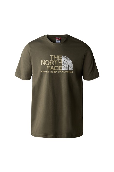 The North Face - S/S Rust 2 Erkek T-Shirt - NF0A4M68 Yeşil