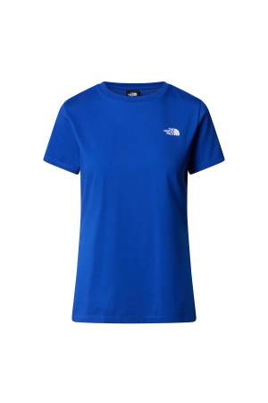 S/S Simple Dome Slim Tee Kadın T-Shirt - NF0A87NH Mavi - The North Face