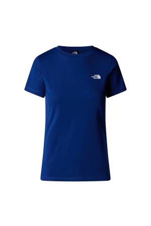 S/S Simple Dome Slim Tee Kadın T-Shirt - NF0A87NH Petrol Mavisi - The North Face