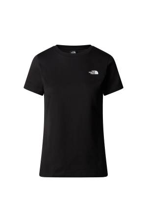 S/S Simple Dome Slim Tee Kadın T-Shirt - NF0A87NH Siyah - The North Face