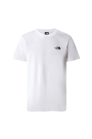 S/S Simple Dome Tee Erkek T-Shirt - NF0A87NG Beyaz - The North Face