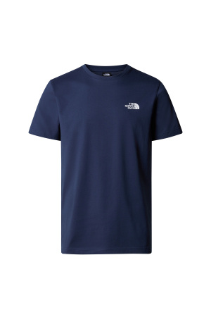 S/S Simple Dome Tee Erkek T-Shirt - NF0A87NG Lacivert - The North Face