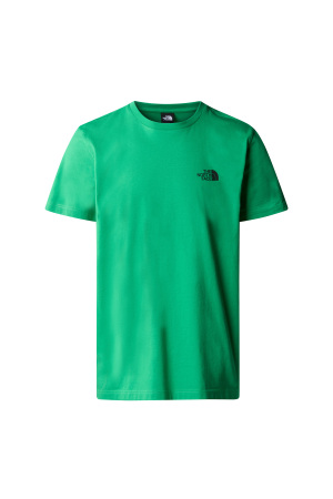 S/S Simple Dome Tee Erkek T-Shirt - NF0A87NG Yeşil - The North Face