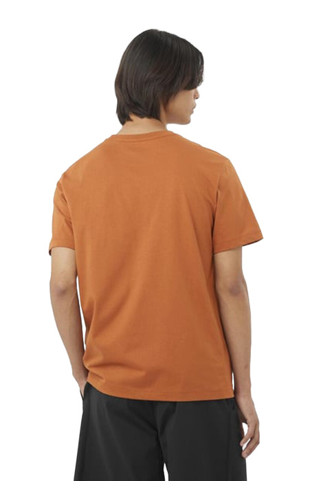 Salomon Bıg Logo Tee Erkek T-Shirt - LC2527100 Turuncu - 3