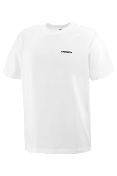 Salomon Logo Rx Tee Erkek T-Shirt - LC2527400 Beyaz - 1