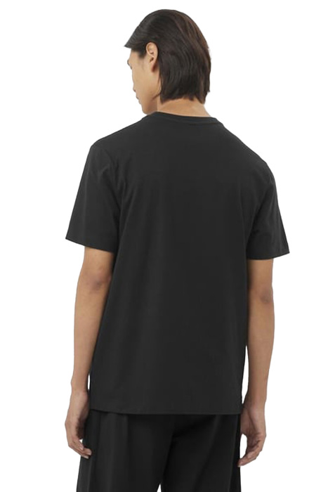 Salomon Logo Tee Erkek T-Shirt - LC2526200 Siyah - 3