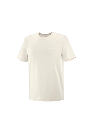 Salomon Logo Tee Erkek T-Shirt - LC2526300 Ekru - 1