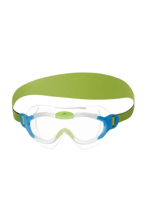 Speedo - Sea Squad Mask Ju Çocuk Yüzücü Gözlüğü - 8-087638029 Yeşil/Mavi