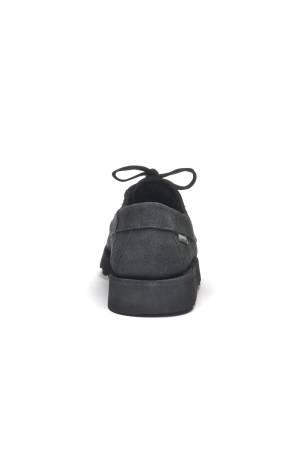 Sebago Askookfield Waxy Suede Erkek Ayakkabı - 75118FW Siyah - 3