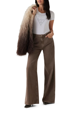 Shiny Triangle Kadın T-Shirt - W5RI11J1314 Beyaz - 2