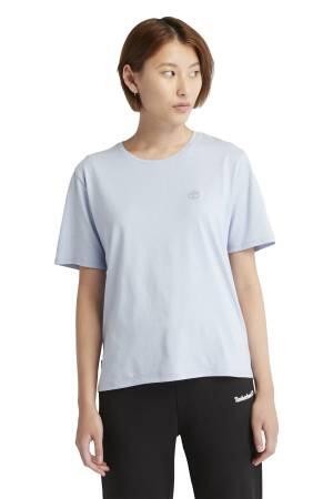 Short-Sleeve Tee Kadın T-Shirt - TB0A6ATE Açık Mavi - 4