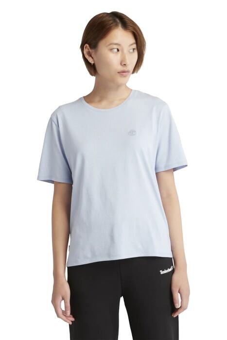 Short-Sleeve Tee Kadın T-Shirt - TB0A6ATE Açık Mavi - 4