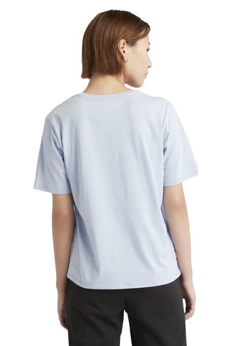 Short-Sleeve Tee Kadın T-Shirt - TB0A6ATE Açık Mavi - 5