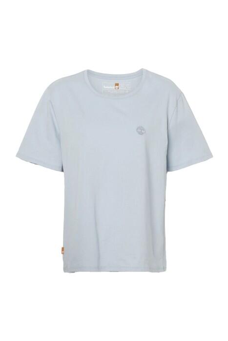 Short-Sleeve Tee Kadın T-Shirt - TB0A6ATE Açık Mavi - 6