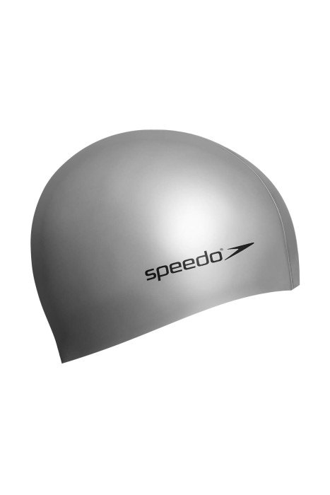 Speedo - Silikon Unisex Yüzücü Bonesi - 8-709911181 Gri