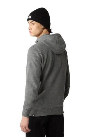 Simple Dome Hoodie Erkek SweatShirt - NF0A7X1J Gri Menanj - Thumbnail