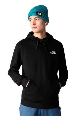 Simple Dome Hoodie Erkek SweatShirt - NF0A7X1J Siyah - Thumbnail