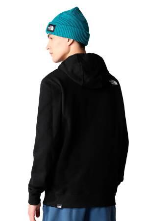 Simple Dome Hoodie Erkek SweatShirt - NF0A7X1J Siyah - Thumbnail