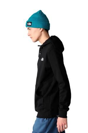 Simple Dome Hoodie Erkek SweatShirt - NF0A7X1J Siyah - Thumbnail