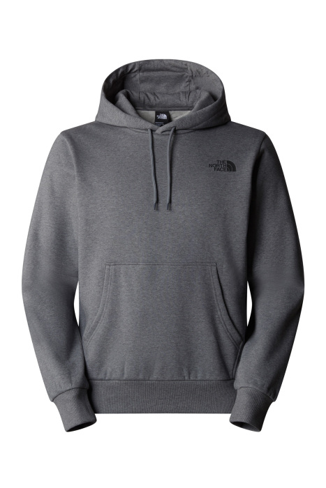Sımple Dome Regular Hoodıe Erkek SweatShirt - NF0A89FC Gri Menanj - 1