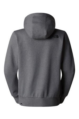 Sımple Dome Regular Hoodıe Erkek SweatShirt - NF0A89FC Gri Menanj - 2